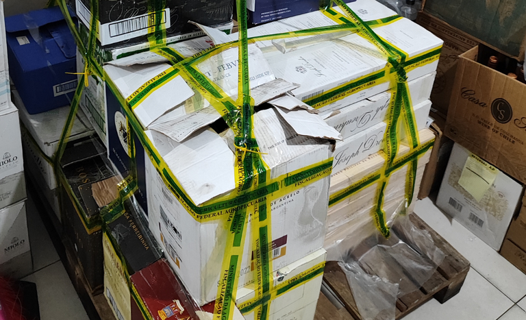 MAPA apreende mais de 300 garrafas de vinho irregulares em Santa Catarina