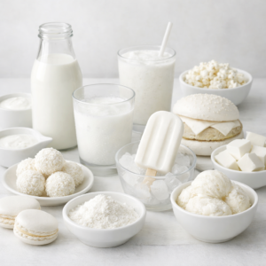 Corantes naturais viabilizam a tendência do branco em alimentos e bebidas